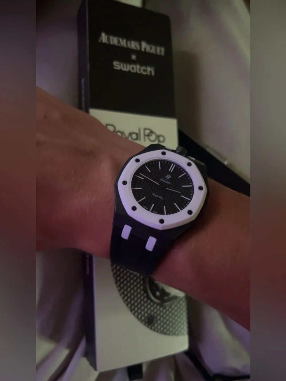AP X Swatch Black